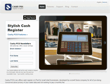 Tablet Screenshot of cashy-pos.com